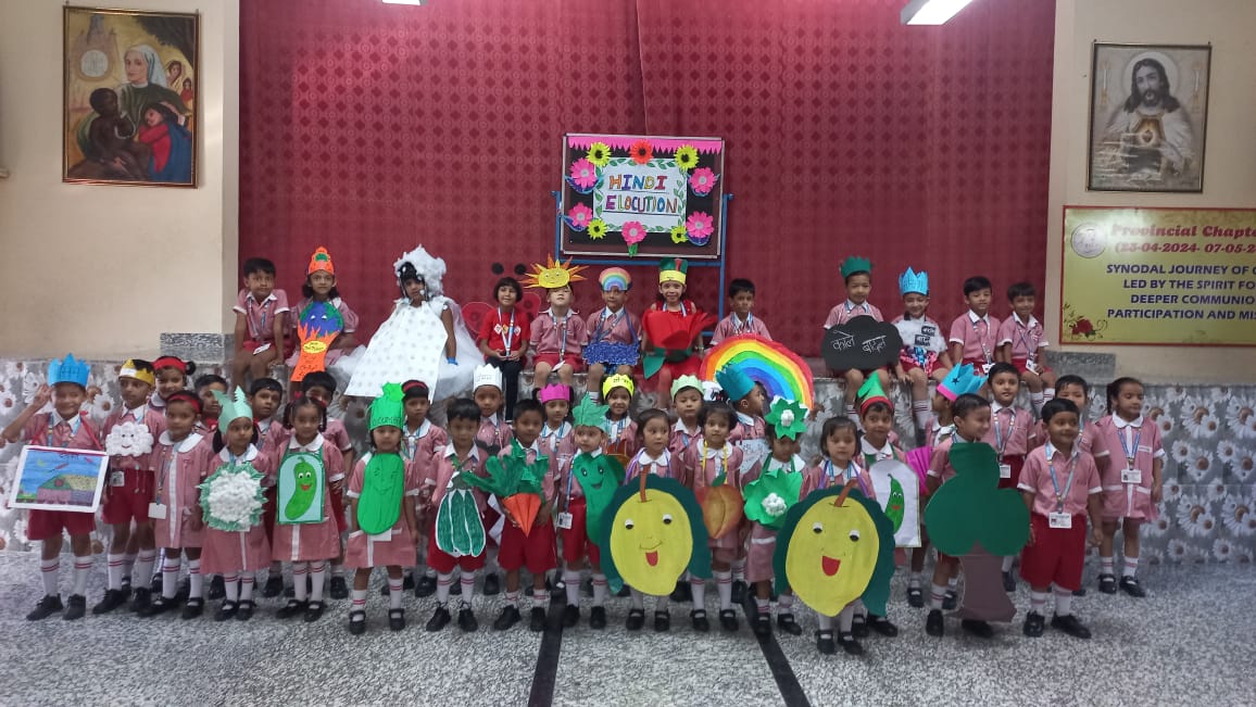 Kindergarten Hindi Elocution Competition